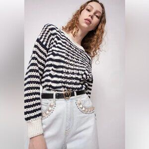 PINKO Calasparra Maglia in color Blue